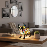 Hugo - Lampa ve vitráži