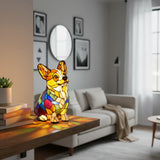 Puppie - Lampa ve vitráži