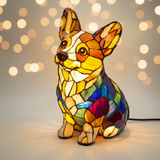 Corgi - Lampa ve vitráži
