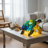 Turtle - Lampa ve vitráži