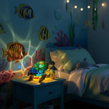 Turtle - Lampa ve vitráži