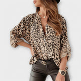 Iara - Moderní leopardí blůza