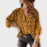 Iara - Moderní leopardí blůza