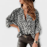 Iara - Moderní leopardí blůza
