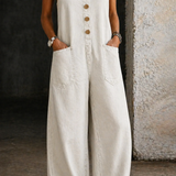 Vânia - Vintage Denim Overal z Bavlny