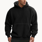 Mikina - Směs fleece s kapucí
