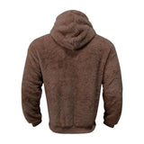 Mikina - Směs fleece s kapucí