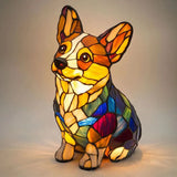Puppie - Lampa ve vitráži