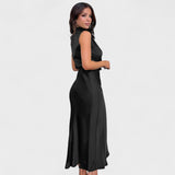 Alba - Šaty Satin Elegance