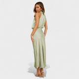 Alba - Šaty Satin Elegance