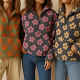 Daisy - Polar Floral Mikina
