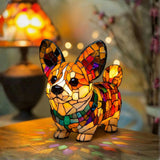 Corgi - Lampa ve vitráži