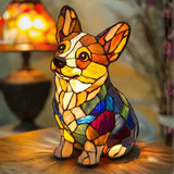 Puppie - Lampa ve vitráži