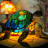 Turtle - Lampa ve vitráži